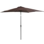 9' x 7' Portable Beach Cabana Umbrella with Outdoor Shade with Base