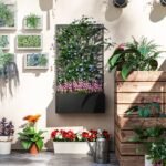 Metal Garden Bed with Trellis for Climbing Plants, Freestanding or Wall Mounted Flower Bed for Garden, Patio, Balcony - Image 7
