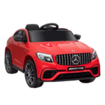 12V Toddler Ride On Car with Remote Control, Mercedes Benz AMG GLC63S Coupe, Electric Car with 2 Speed, MP3 Player, Light, Horn, Songs, Suspension