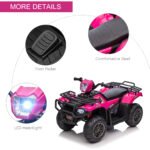 12V Electric Toy Car with Forward Backward Function, Music, LED Headlights, for Ages 3-5 Years - Image 7