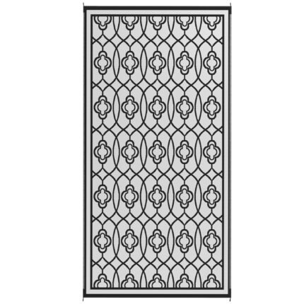 Reversible Outdoor Rug with Waterproof Plastic Straw