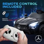 Mercedes-Benz AMG GTR Licensed 12V Battery Powered Kids Electric Car w/ Remote Control & Soft Start - Image 7