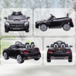 Mercedes SLC 300 Licensed 12V Ride On Car for Kids with Remote Control, 2 Speeds, Battery Powered Kids Electric Car with Music, Lights, Suspension for 3-6 Years Old - Image 8