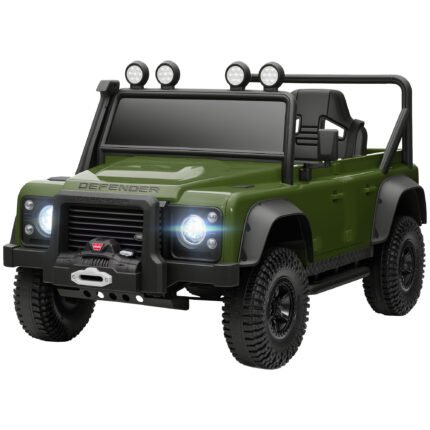 Land Rover Kids Ride-On SUV with Parent Remote Control, Suspension and LED Lights