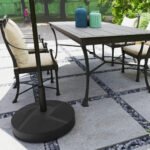 Patio Umbrella Base Holder, Heavy Duty Outdoor Umbrella Stand Base, Filled Up to 66lbs with Stand or 55lbs with Water for Garden, Poolside - Image 8