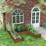 Raised Garden Bed, Set of 5 Large Wooden Box Planters for Outdoor Plants Vegetables Flowers Herbs, 7.5x7.5x1ft, Brown - Image 2