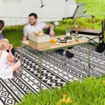 Folding Camping Table, Adjustable Height Aluminum Table, Portable Camping Table for Picnic, Beach, BBQ - Image 2