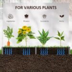 39" x 36" Screwless Raised Garden Bed, Hexagon Planter Box for Outdoor Plants, Vegetables, Flowers, Herbs, Gray - Image 6