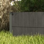 Trellis Planter for Climbing Plants, Raised Garden Bed with Trellis, Planter Box for Outdoor Garden, Dark Gray - Image 8