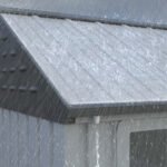 8' x 6' Metal Garden Storage Shed, Extra Large Outdoor Tool Storage House w/ Doors, Window and Air Vents, White - Image 8