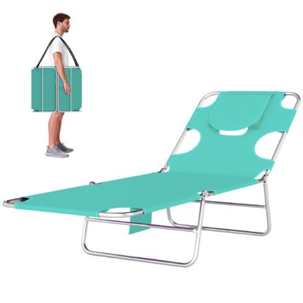 Tanning Chair with Face Hole