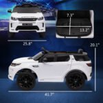 Land Rover Discovery Sport Licensed 12V Kids Ride on Car with Remote Control Soft Start, LED Lights - Image 3