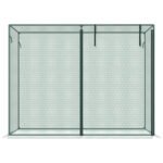 6 x 3ft Crop Cages for Garden, Plant Protectors from Animals, Two Zippered Doors, Storage Bag, 6 Ground Stakes, Green - Image 7