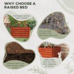 Galvanized Raised Garden Bed, Steel Outdoor Planters with Reinforced Rods, 71" x 36" x 23", Dark Brown - Image 6