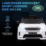 Land Rover Discovery Sport Licensed 12V Kids Ride on Car with Remote Control Soft Start, LED Lights - Image 4