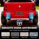 12V Kids Ride on Car, Licensed Dodge RAM 3500 Ride on Toys with Dual Motors, Remote Control for Toddlers - Image 8