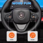 12V Ride On Truck, Battery Powered Electric Car for Kids w/ Remote Control, 4-Wheel Suspension & LED Lights - Image 8
