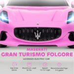 Maserati Gran Turismo Licensed 12V Kids Electric Car w/ Remote Control, Soft Start, LED Lights, Music, Horn - Image 4