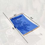 Outdoor Hammock 2-Person, with Pillow & Pad, 440 lbs Capacity, Navy Blue - Image 3