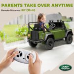 Land Rover Licensed Electric Car for Kids with Remote Control, Dual Motors, Spring Suspension, LED Lights - Image 7