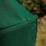600D Oxford 3-Seater Patio Swing Cover Outdoor Swing Chair Cover Rain Protection Waterproof Anti-UV, Dark Green - Image 8