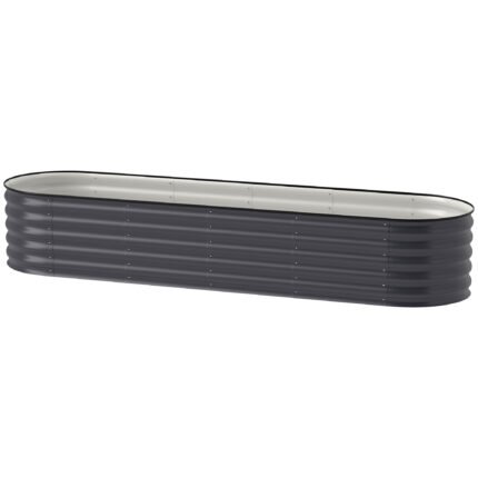 7.9' x 2' x 1.4' Galvanized Raised Garden Bed Kit
