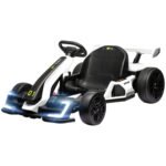 24V 7.5 MPH Electric Go Kart with Adjustable Seat, Slow Start