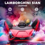 12V Lamborghini SIAN Licensed Electric Car for kids with Remote Control, Horn, Music, & Headlights - Image 4