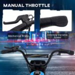 24V 350W Electric Dirt Bike Up to 15 MPH w/ Twist Grip Throttle - Image 4