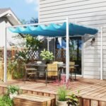 10' x 10' Retractable Pergola Canopy with Magnetic Fixture, UPF30+ Outdoor Pergola - Image 2