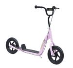 Kick Scooter for Kids 5-12 Years Old with Adjustable Height Handlebar, Non-slip Footplate, Big Wheels, Rear Brake