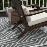 Wicker Adirondack Chair Fire Pit Chair w/ Ottoman & Cushions, White - Image 8