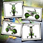 12V Kids Motorcycle w/ Treaded Tires, 5mph Top Speed Electric Bike for Kids, Ride On Motorcycle w/ Training Wheels, Battery Charger, Spring Suspension - Image 8
