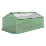 71" x 36" x 28" Mini Greenhouse Portable Hot House for Plants with Large Zipper Windows for Outdoor, Indoor, Garden, Green