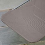 Folding Chaise Lounge Chair, Pool Sun Tanning Chair, Outdoor Lounge Chair with 5-Position Reclining Back Brown - Image 8