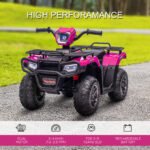 12V Electric Toy Car with Forward Backward Function, Music, LED Headlights, for Ages 3-5 Years - Image 4