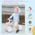 Balance Bike for Toddlers 1-3 Years with Adjustable Seat, Silent Wheels, No Pedal Bike - Image 8