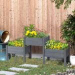 3 Tier Raised Garden Bed Freestanding Planter Box for Vegetables, Herb, Flowers - Image 2