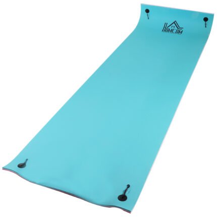 17' x 5' Floating Water Mat, 3-Layer Swimming Pool Float Ultimate Super-Sized Portable Foam Raft, Thick and