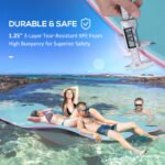 17' x 5' Floating Water Mat, 3-Layer Swimming Pool Float Ultimate Super-Sized Portable Foam Raft, Thick and Durable Water Activities Mat for Lake, Oceans - Image 5