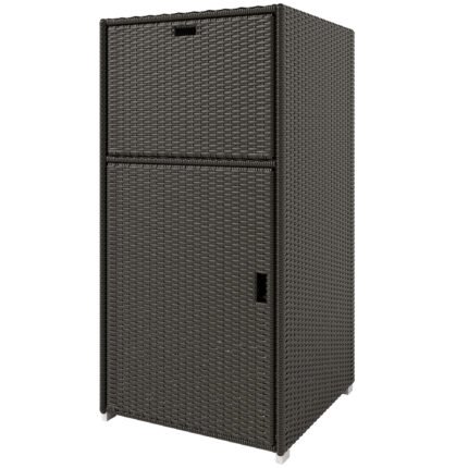 Outdoor Towel Rack with Pool w/ Drawer & Cabinet