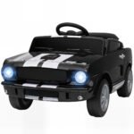 Licensed Ford Shelby GT 350 Kids Ride On Car with Remote Control, Adjustable Speed, MP3, Smooth Start, LED Lights