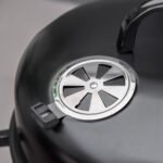 3-in-1 Vertical Charcoal BBQ Smoker Grill with 2 Cooking Areas and Thermometer - Image 7