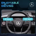 Mercedes-Benz AMG GTR Licensed 12V Battery Powered Kids Electric Car w/ Remote Control & Soft Start - Image 6