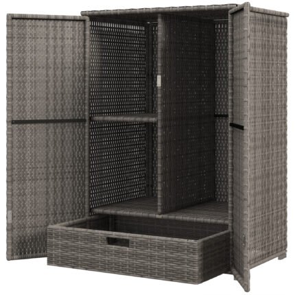Outdoor Storage Cabinet with Shelves