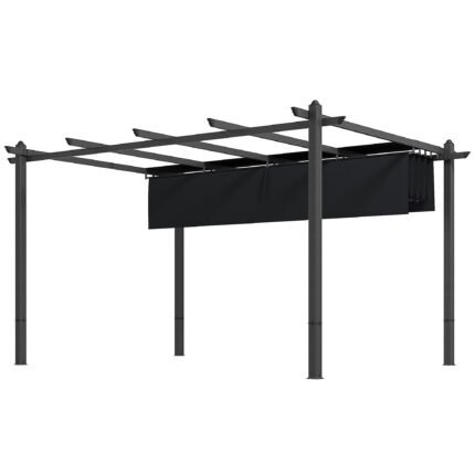 Retractable Pergola, 10' x 13', with Canopy