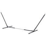 Universal Hammock Stand 10-13ft Adjustable Steel Stand Space-Saving and Portable Carrying for Indoor and Outdoor Use, Black