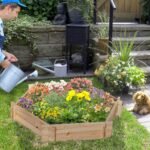 39'' x 36'' Screwless Raised Garden Bed, Hexagon Planter Box DIY Herb Garden - Image 2