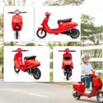 24V Kids Motorcycle with 3-Speed, Electric Motorcycle with Rear Suspension and LED Lights for 8-12 Years Old - Image 8