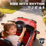 12V Kids Ride on Car, Licensed Dodge RAM 3500 Ride on Toys with Dual Motors, Remote Control for Toddlers - Image 7